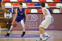 Nikola Kusturica na Juniorskoj NBA ligi u Železniku