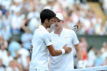 Novak Đoković i Kajl Edmund na Vimbldonu