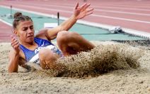 Marina Beh Romančuk na takmičenju Dijamantske lige u Belgiji