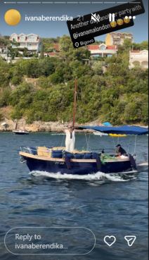 Ivana Berendika stori iz Crne Gore