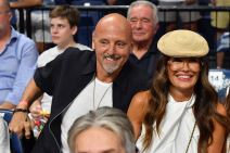 Saša Obradović sa suprugom na Srbija Slovenija