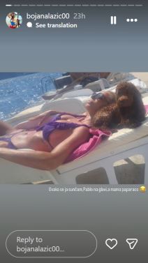 Bojana Lazić u Crnoj Gori