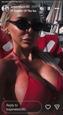 Bojana Lazić u Crnoj Gori