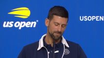Novaku Đokoviću se stegao glas dok je pričao o kćerki Tari na konferenciji za medije na US Openu.
