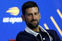 Novak Đoković na konferenciji na US openu