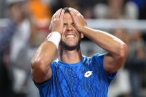 Laslo Đere na turniru u Čileu