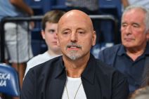 Saša Obradović na meču Srbija Slovenija u Areni