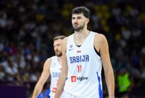 Tristan Vukčević kraj Marka Gudurića u reprezentaciji Srbije