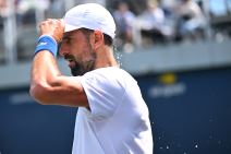 Novak Đoković na meču US Opena