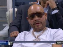 Fet Džo na meču Novaka Đokovića