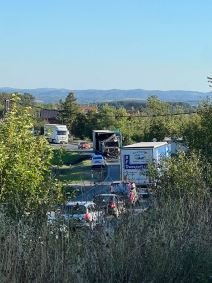 Kamion se zapalio na Ibarskoj Magistrali  (1).jpg