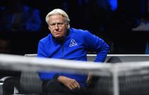 Bjorn Borg kao trener na Lejver kupu