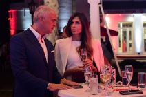 Zvezdan Terzić i Milica Marković na koktelu KK Crvena zvezda