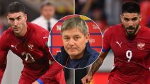Dušan Vlahović i Aleksandar Mitrović u sastavu Srbije kod Piksija