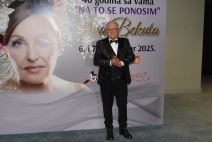 Željko Samardžić na koncertu Ane Bekute