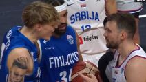 Mika Murinen i Marko Gudurić sukob na Eurobasketu