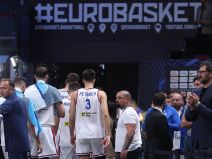 Košarkaši Srbije ispali sa Evropskog prvenstva odlaze iz dvorane.