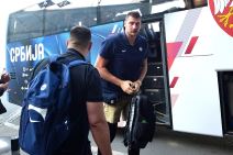 Nikola Jokić na aerodromu u Beogradu