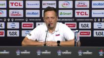 Aleksandar Sekulić  na konferenciji za medije posle poraza Slovenije od Nemačke na Eurobasketu