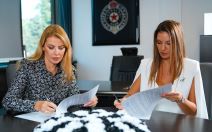 Milka Forcan potpisuje ugovor u Partizanu