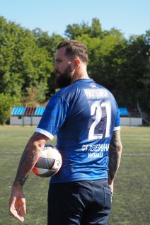 Miroslav Raduljica u dresu Železničara iz Inđije