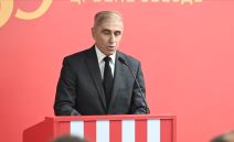 Boško Đurovski na komemoraciji Dejana Milovanovića