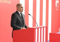 Boško Đurovski na komemoraciji Dejana Milovanovića