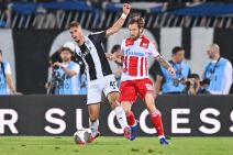 Aleksandar Katai na derbiju Partizan Zvezda