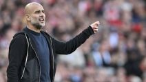 Pep Gvardiola na meču Arsenal Mančester siti
