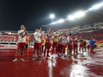 Fudbaleri Crvene zvezde nakon Seltika.