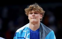 Mika Murinen na meču Finske i Grčke