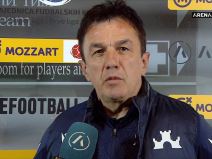 Simo Krunić daje izjavu posle meča OFK Beograd - Partizan.