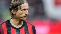 Luka Modrić u dresu Milana protiv Napolija