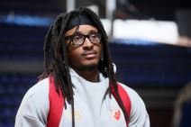 Čima Moneke košarkaš Crvene zvezde na treningu