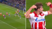 Vasilije Kostov dao prvi gol za Zvezdu u Evropi