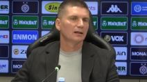 Srđan Blagojević na konferenciji za Partizan
