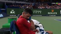 Novak Ðoković se rashladjuje u Šangaju
