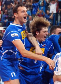 Bojan Janić proslavlja pobedu u reprezentaciji Srbije