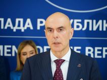 Predsednik Napretka iz Kruševca, Miloš Nenezić.