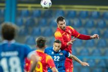 Detalj sa utakmice Crna Gora - Lihtenštajn.