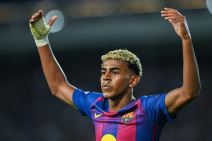 Lamin Jamal na utakmici Barselone i Pari Sen Žermena