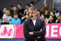 Aleksandar Damjanović trener Bosne na meču protiv Mege