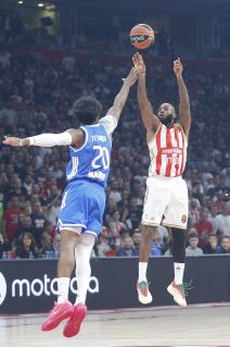 Bruno Fernando i Mekintajer na meču Zvezde i Real Madrida