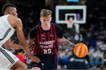 Luka Šamanić na meču Baskonije i Real Madrida