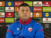 Vladan Milojević, trener Crvene zvezde, pred meč protiv Brage.