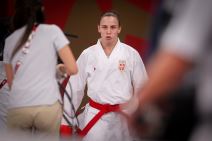 Jovana Preković se priprema za meč na Olimpijskim igrama