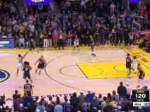 Trojka Stefa Karija za produžetak na meču Golden Stejt - Denver.