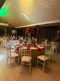 Dekoracija za rodjendan Jovane Jeremić: Zlatna krila i bogata trpeza 3.jpg