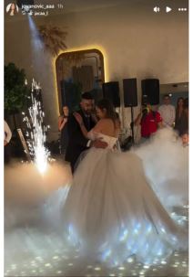 Ana Jovanović venčanje