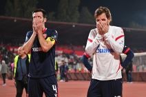 Mirko Ivanić i Aleksandar Katai posle Vojvodina Zvezda